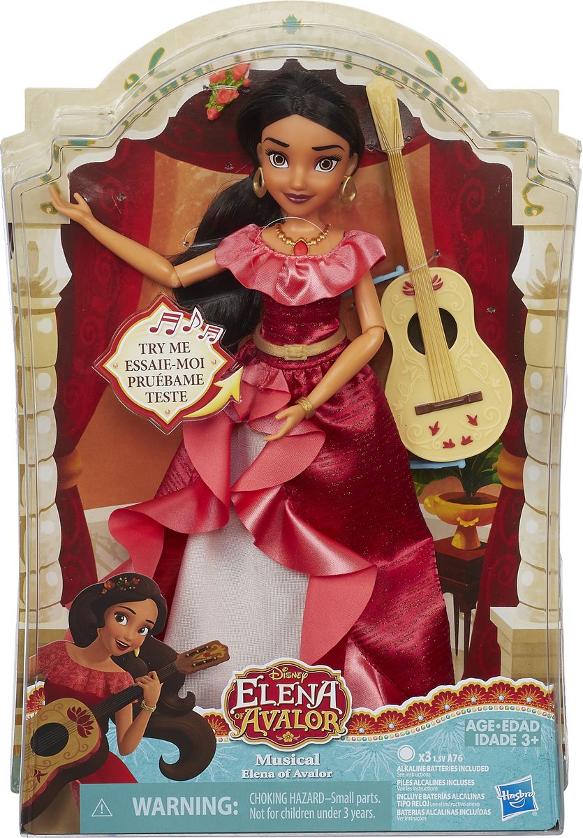 фото Disney Elena Of Avalor Кукла озвученная Елена с гитарой