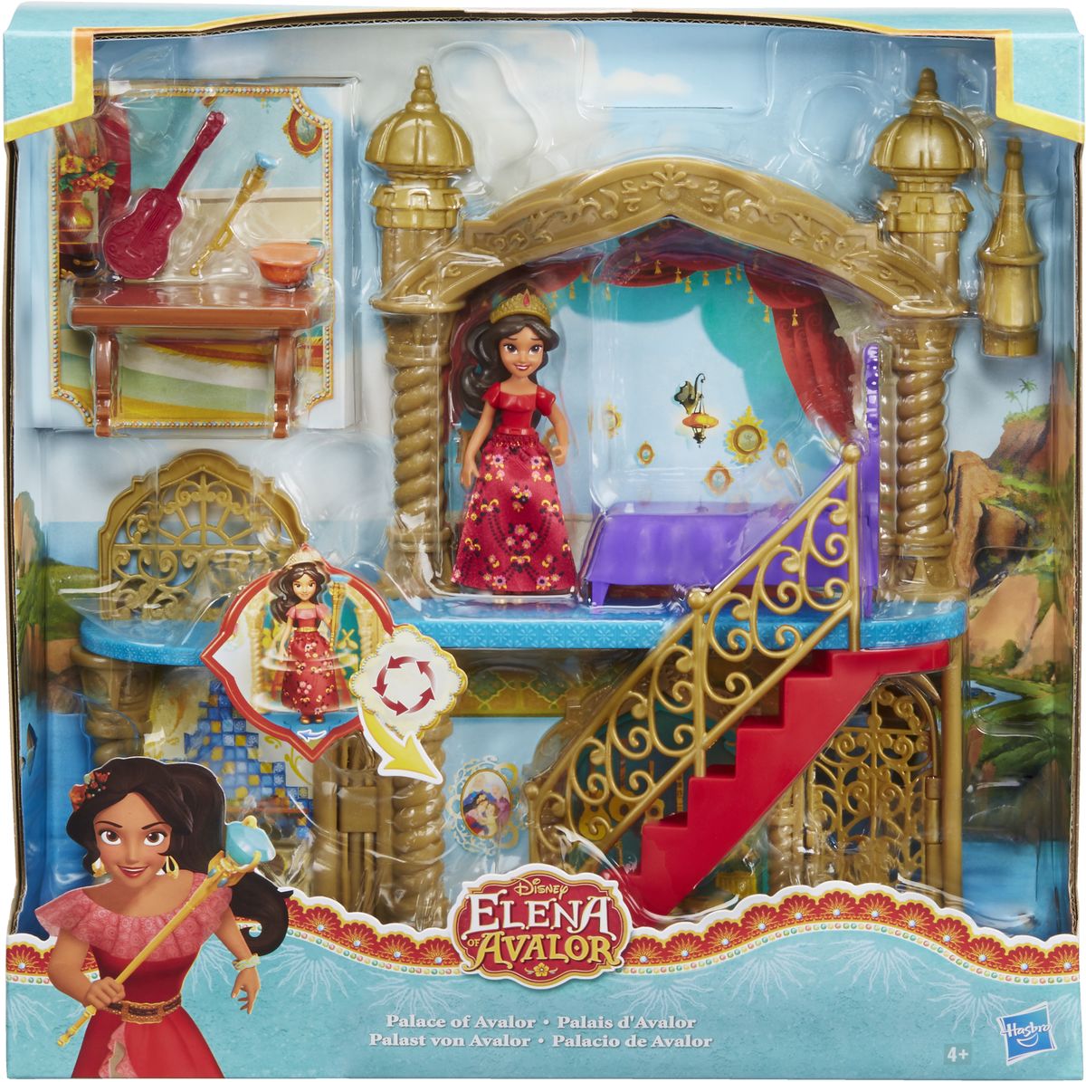 фото Disney Elena Of Avalor Игровой набор с мини-куклой Замок