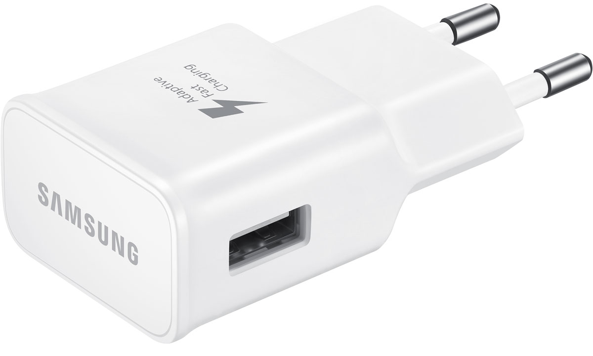 фото Samsung EP-TA20 USB Type-C, White зарядное устройство