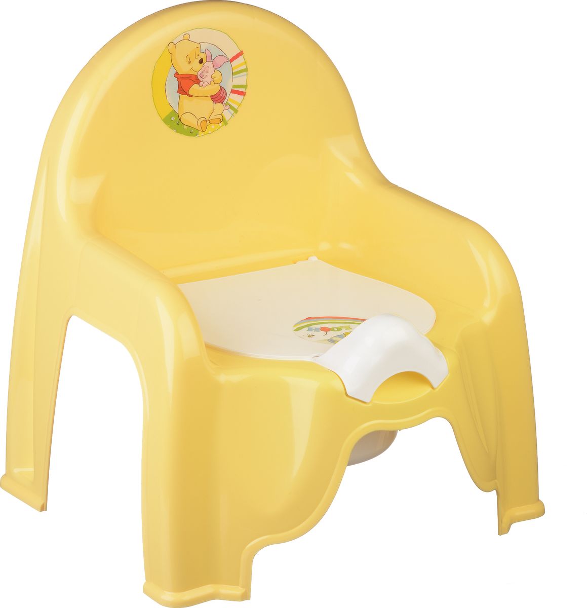Горшок-стульчик желтый 1328м