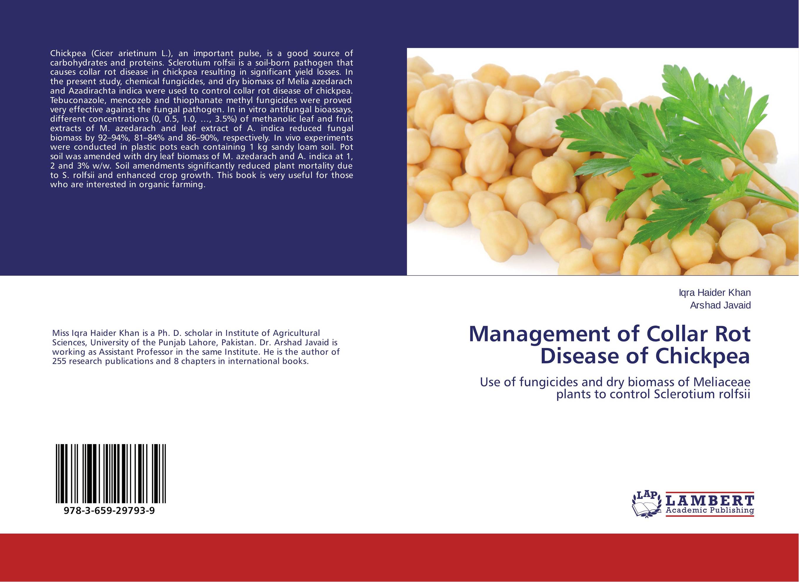 Management of Collar Rot Disease of Chickpea купить с доставкой по