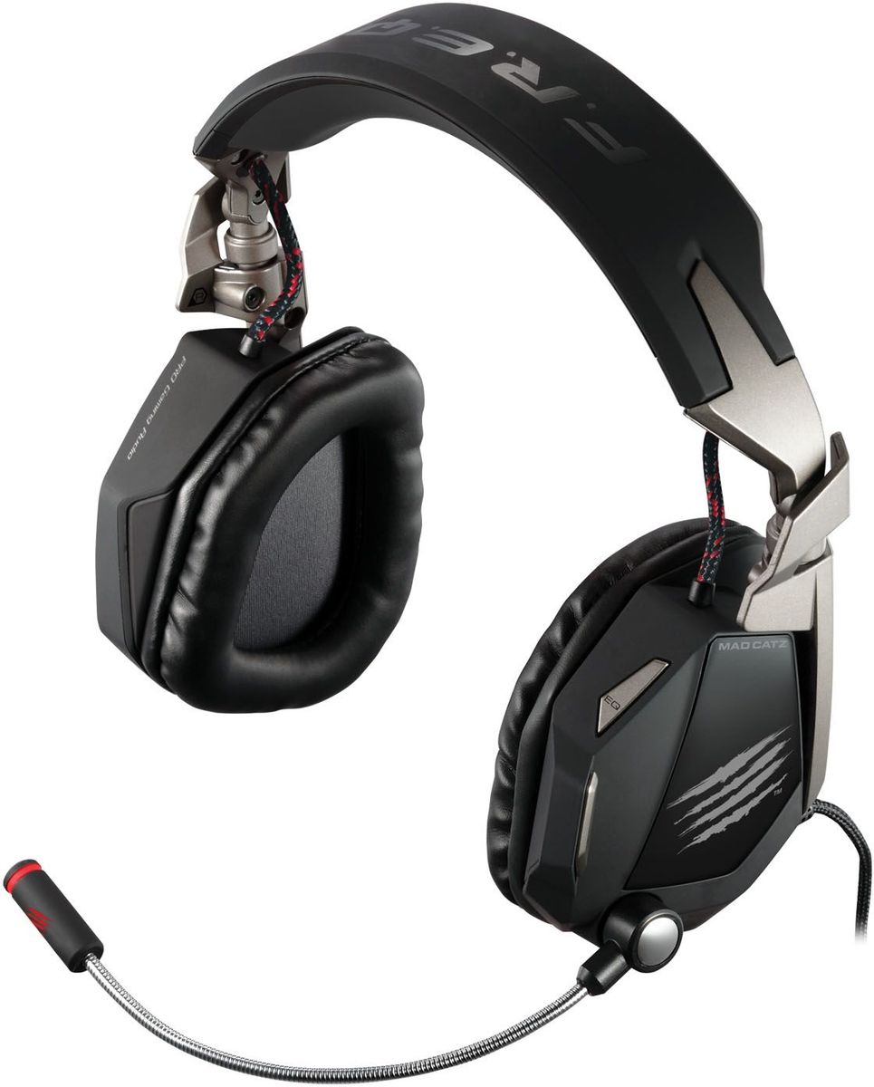 фото Mad Catz F.R.E.Q.5 Stereo Headset, Black игровые наушники