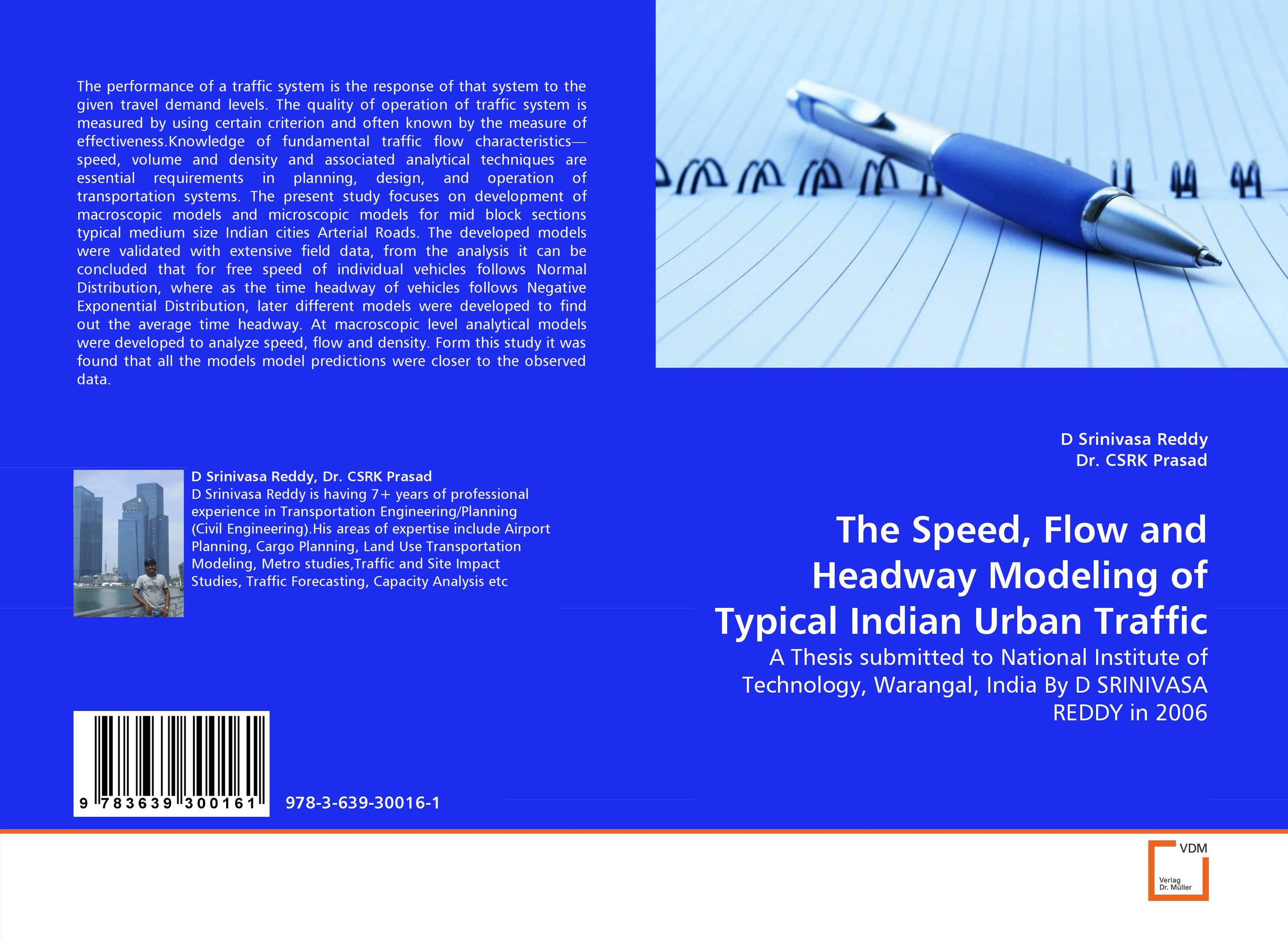 Книга "The Speed, Flow and Headway Modeling of Typical Indian Urban ...