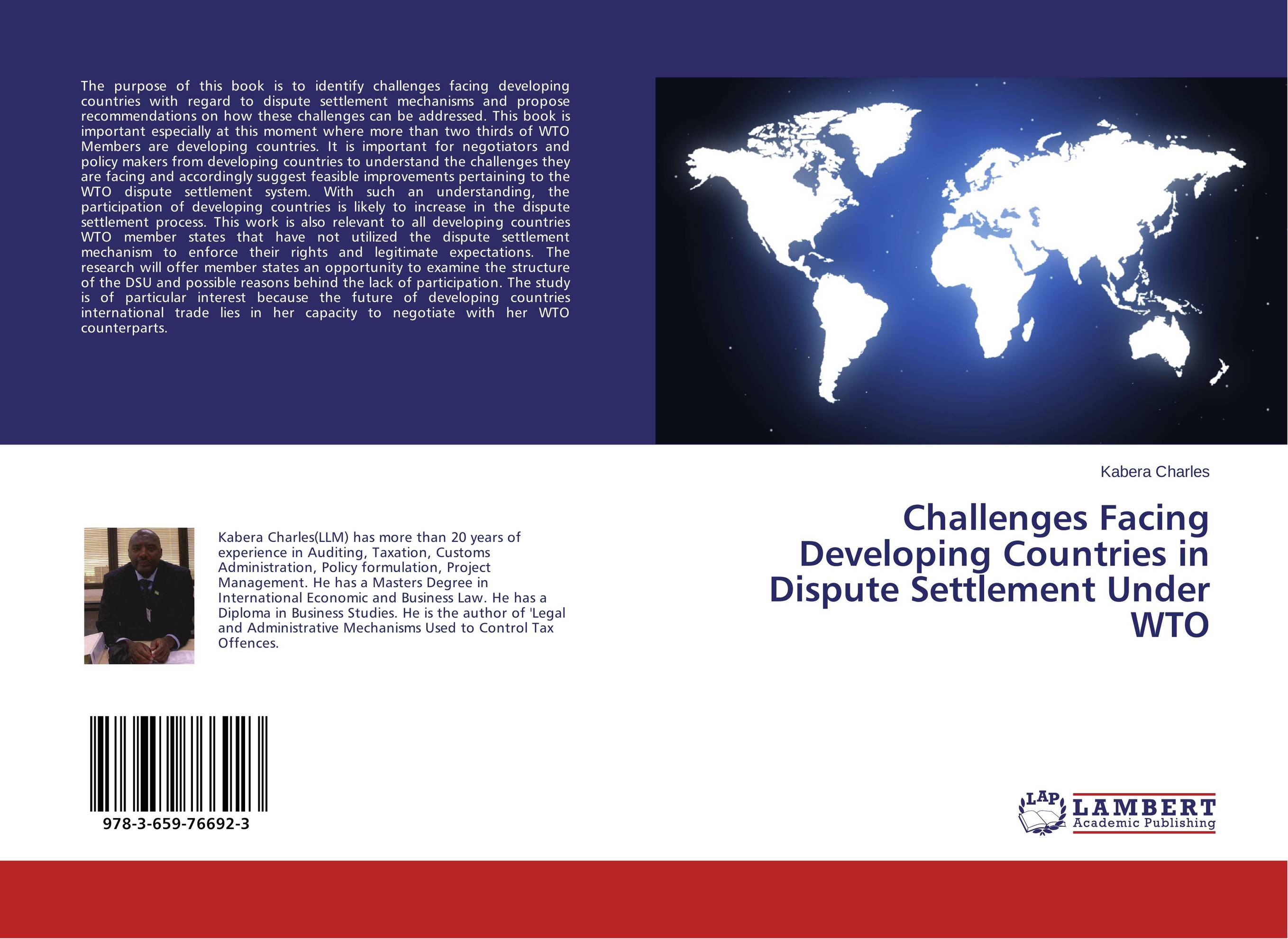 Challenges Facing Developing Countries in Dispute Settlement Under WTO ...
