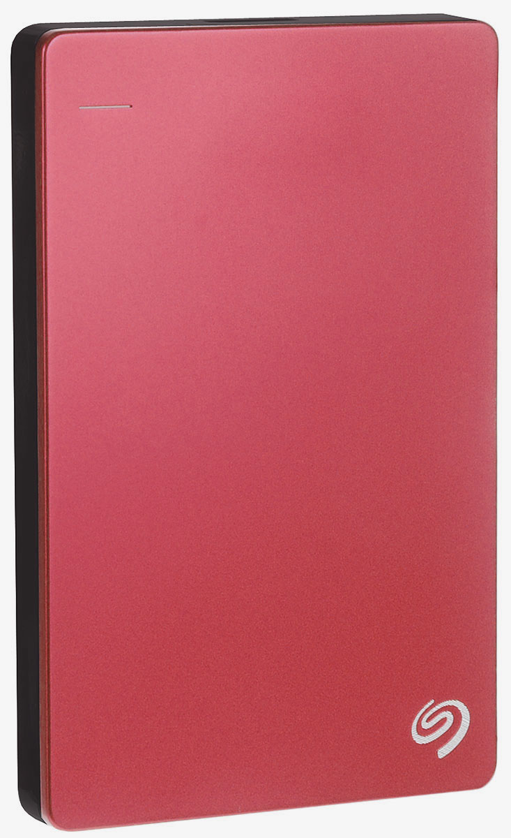 фото Seagate Backup Plus Portable Slim 1TB USB3.0, Red (STDR1000203) внешний жесткий диск