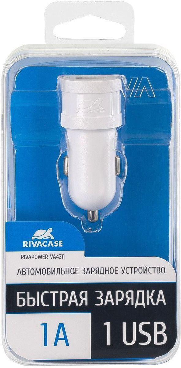 фото Rivapower VA4211 W00, White автомобильное зарядное устройство Rivacase