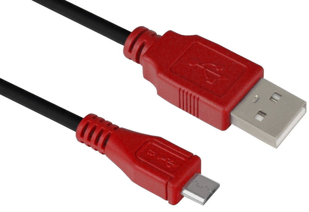 фото Greenconnect GCR-UA6MCB1-BB2S кабель microUSB-USB (1 м)