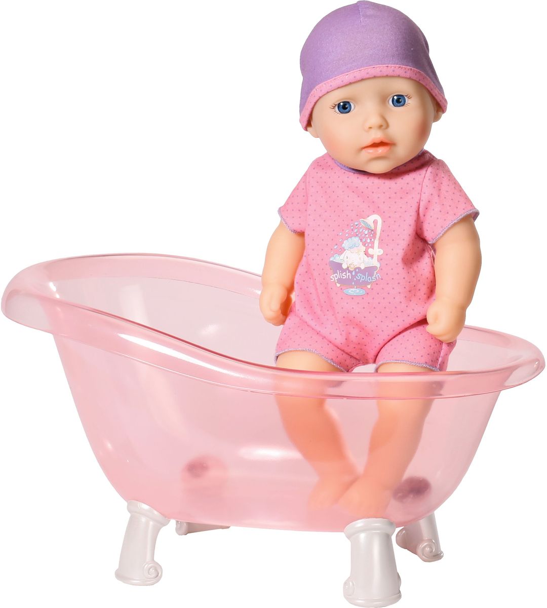 фото Baby Annabell Игровой набор с куклой My First В ванной