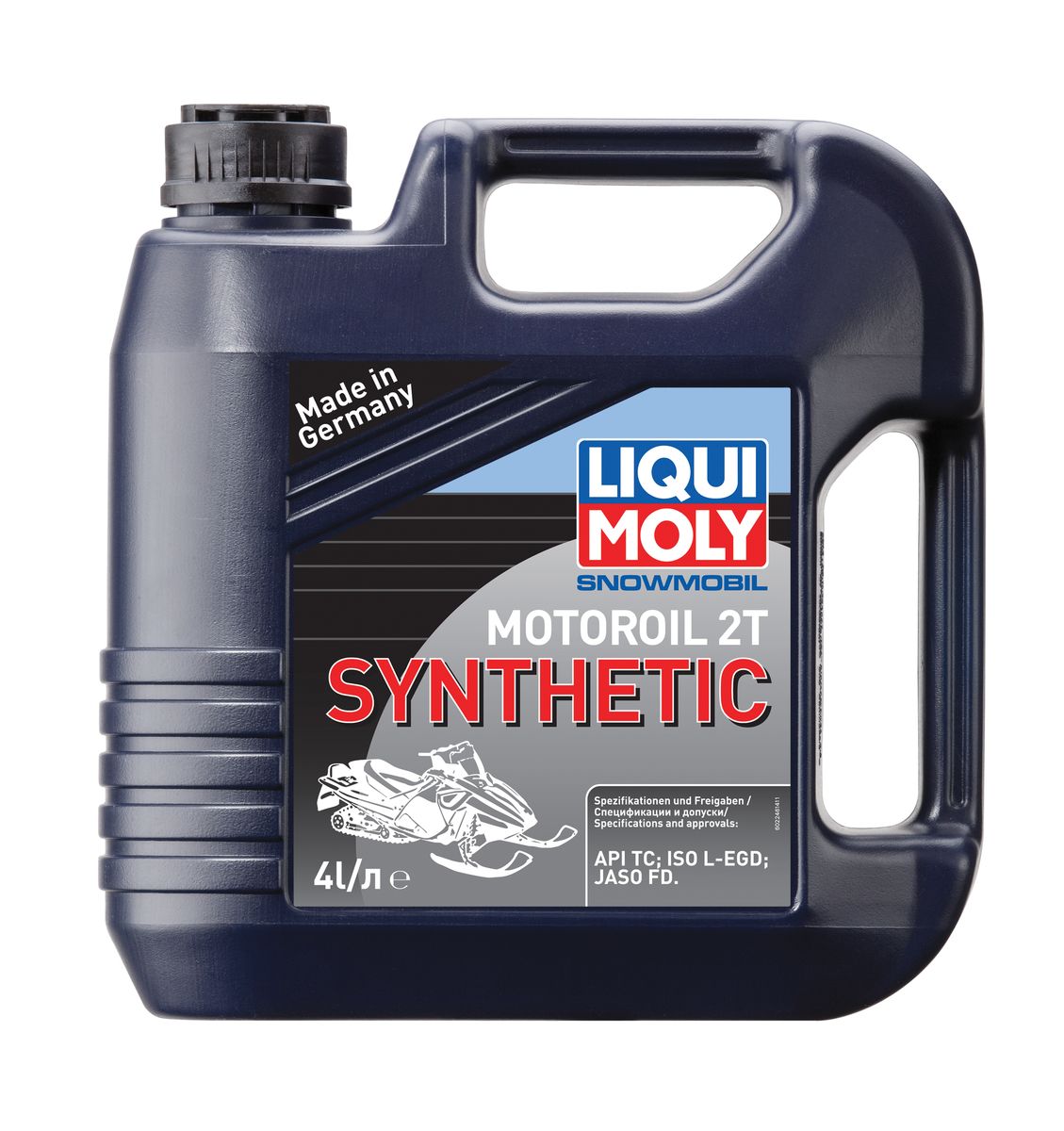 фото Масло моторное Liqui Moly "Snowmobil Motoroil 2T Synthetic", синтетическое, 4 л