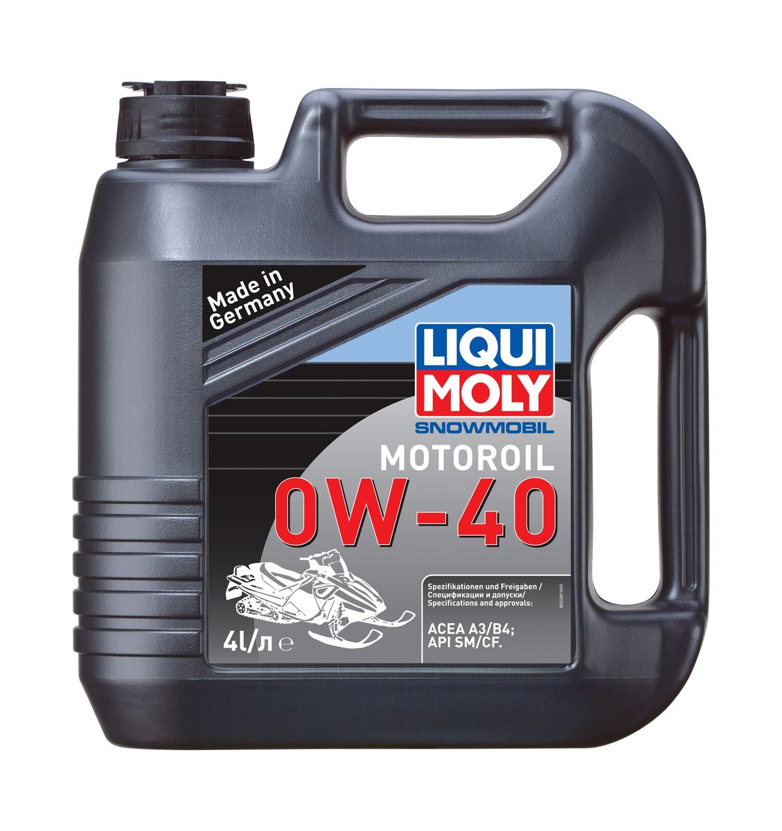 фото Масло моторное Liqui Moly "Snowmobil Motoroil", синтетическое, 0W-40, 4 л