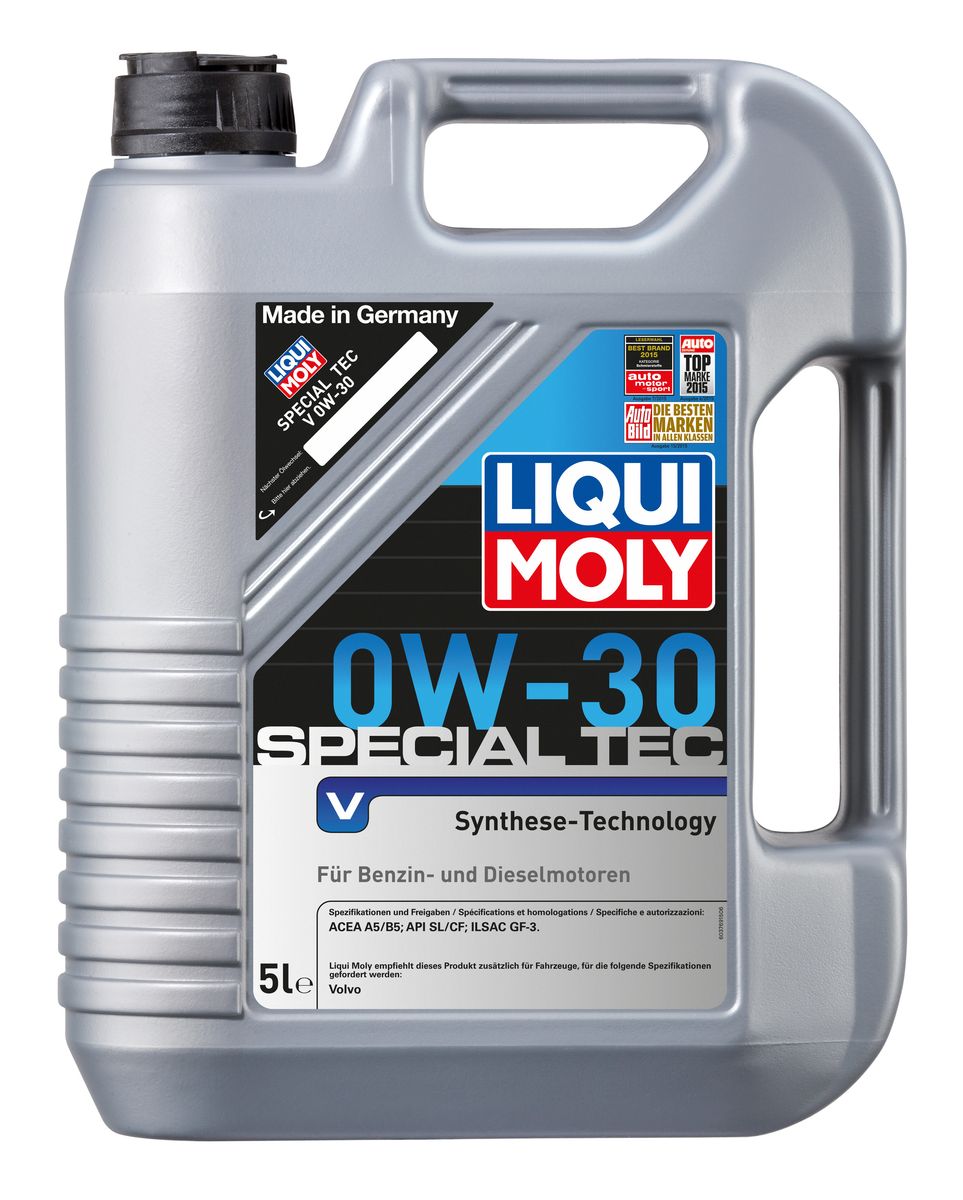 фото Масло моторное Liqui Moly "Special Tec V", НС-синтетическое, 0W-30, 5 л