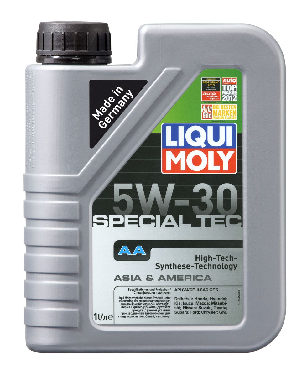 фото Масло моторное Liqui Moly "Special Tec AA", НС-синтетическое, 5W-30, 1 л