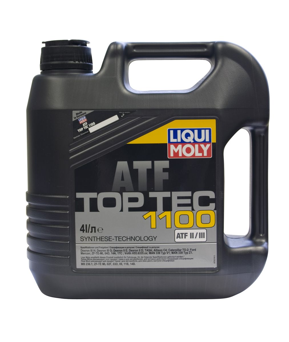 фото Масло трансмиссионное Liqui Moly "Top Tec ATF 1100", НС-синтетическое, 4 л