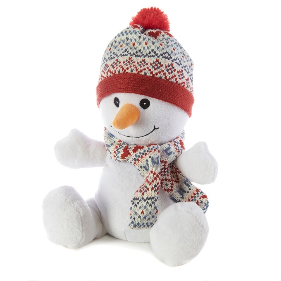 Warmies Мягкая игрушка-грелка Снеговик