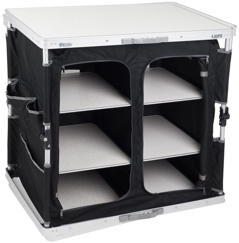 фото Cтол - шкаф складной TREK PLANET Master Cook Alu 84 XL, кемпинговый, 84х50х80 см
