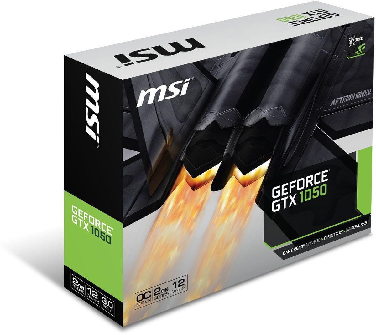 фото Видеокарта MSI GeForce GTX 1050 OC 2GB