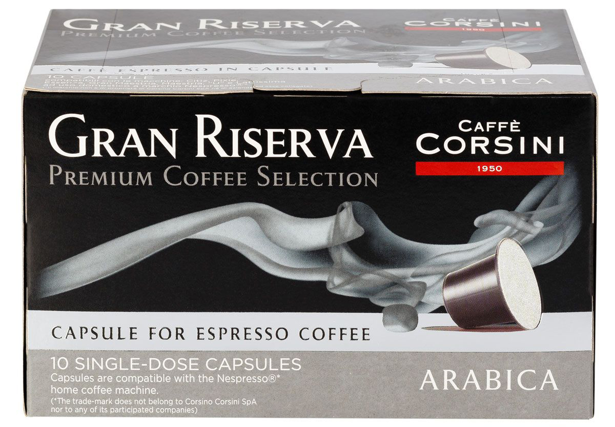 фото Caffe Corsini Gran Riserva Arabica кофе капсульный, 10 шт