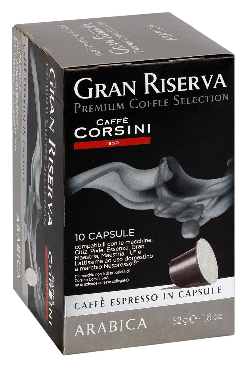 фото Caffe Corsini Gran Riserva Arabica кофе капсульный, 10 шт