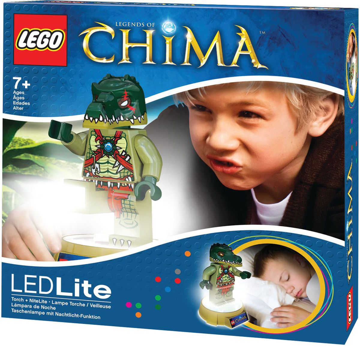 фото LEGO Legends of Chima Фонарик-ночник Cragger на подставке Iq hong kong limited