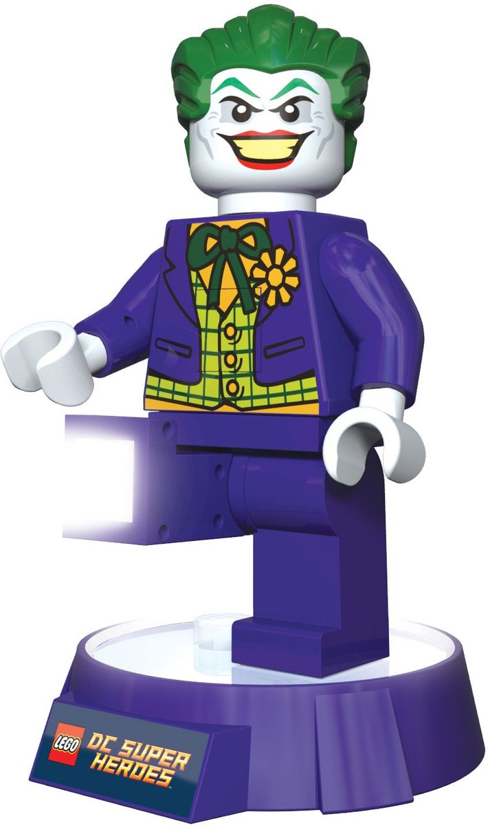 фото LEGO Super Heroes Фонарик-ночник Joker на подставке Iq hong kong limited