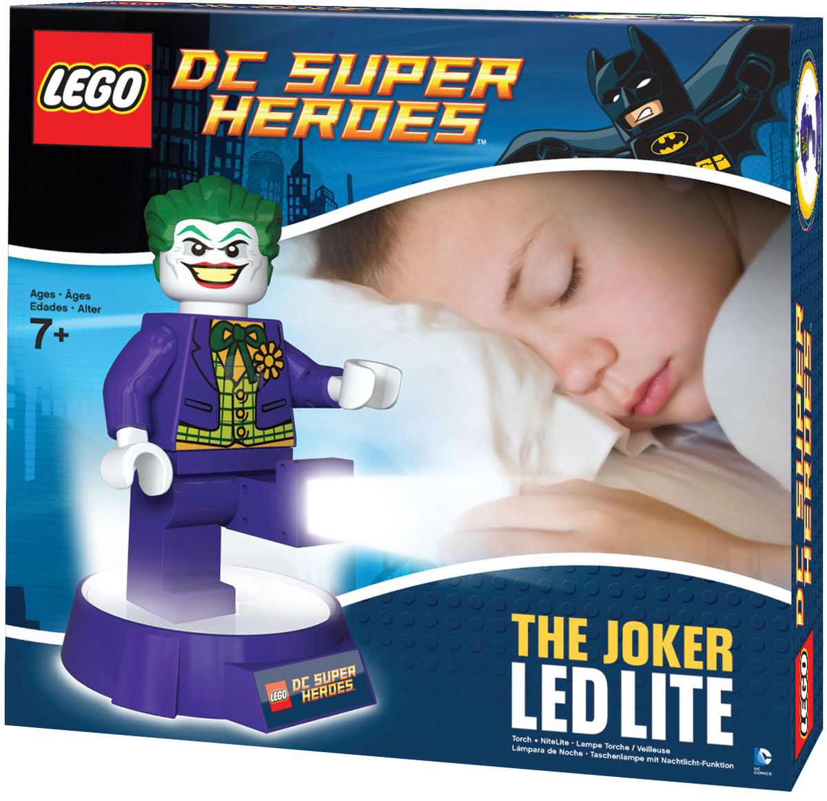 фото LEGO Super Heroes Фонарик-ночник Joker на подставке Iq hong kong limited