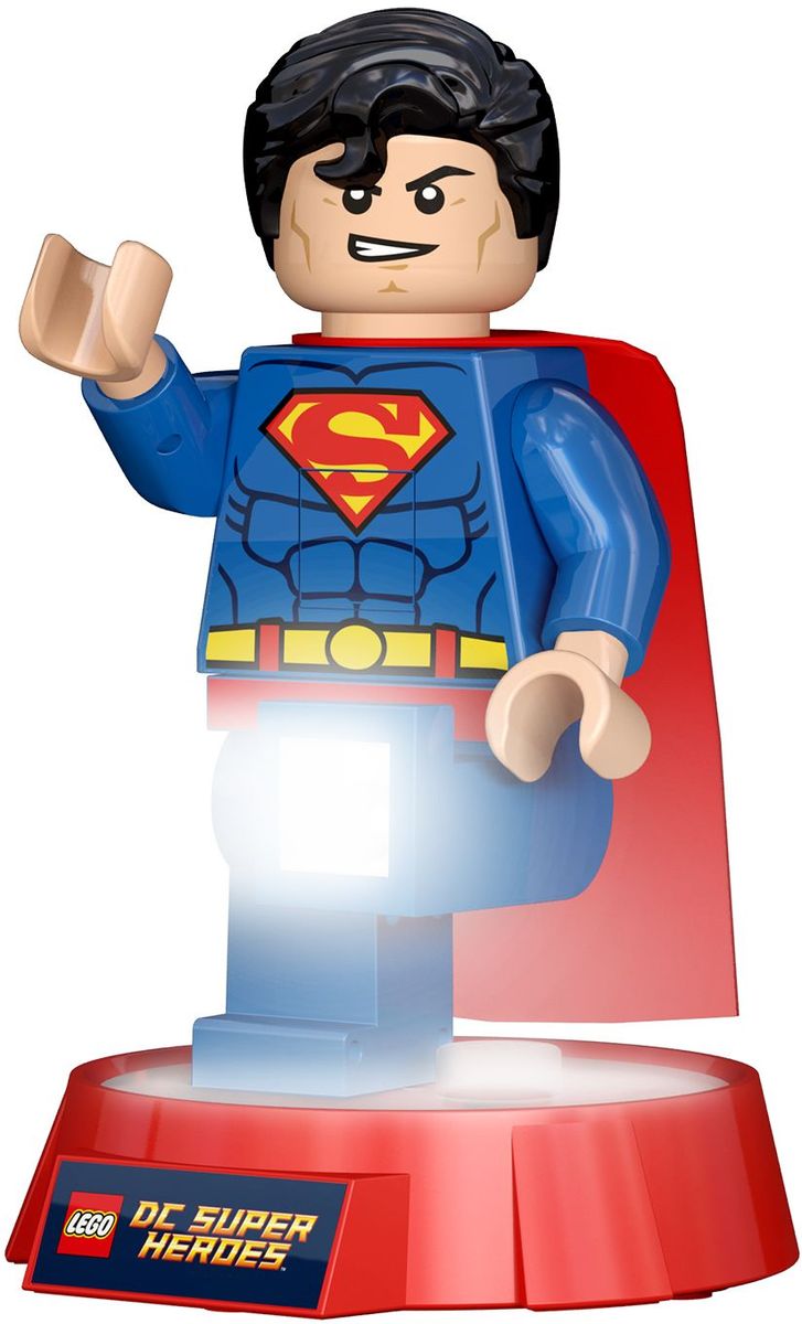 фото LEGO Super Heroes Фонарик-ночник Superman на подставке Iq hong kong limited