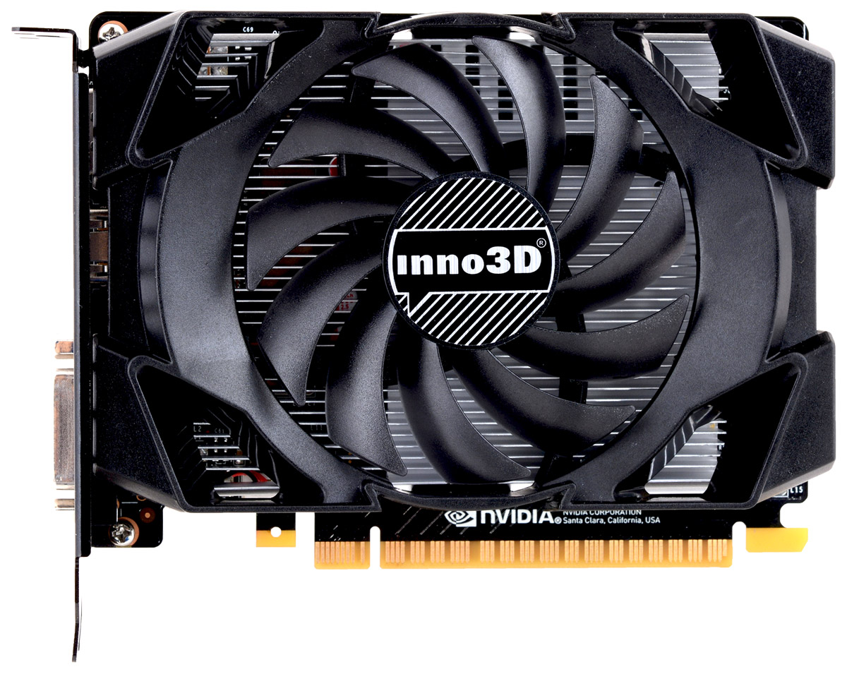 фото Видеокарта Inno3D GeForce GTX 1050 Compact 2GB, N1050-1SDV-E5CM