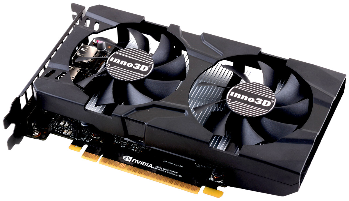 фото Видеокарта nVidia GeForce GTX1050 Inno3D Twin X2 PCI-E 2048Mb, N1050-1DDV-E5CM