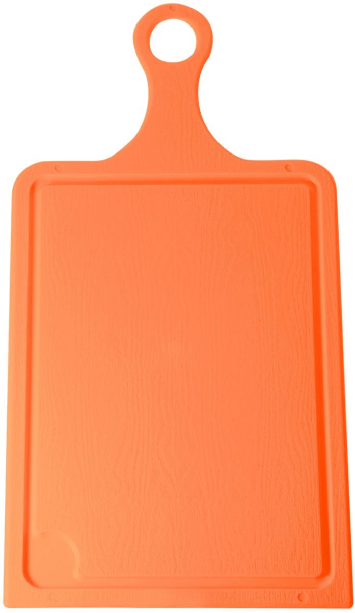 фото Доска разделочная "Plastic Centre", цвет: оранжевый, 43 х 22 см