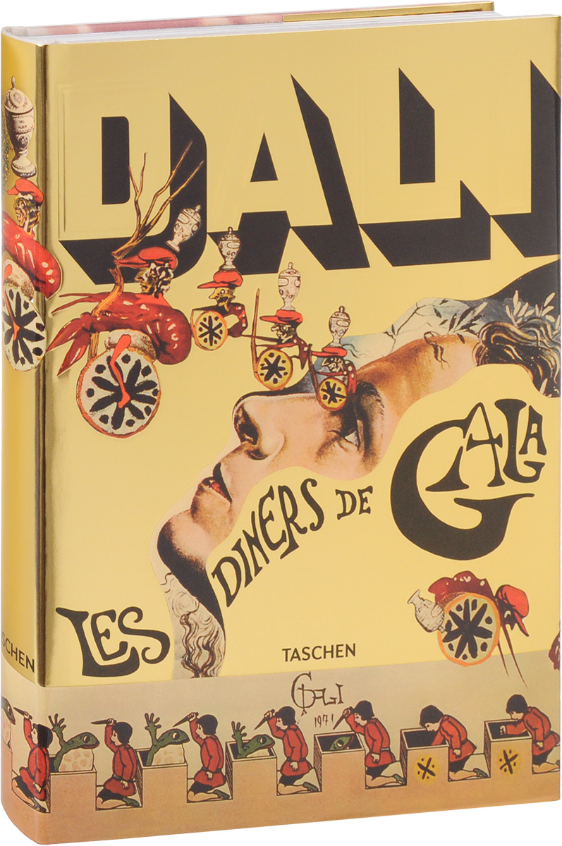 Книга дали 50. Dali "les Diners de Gala". Книга дали. Taschen книги de Niro. Дали книга повара.