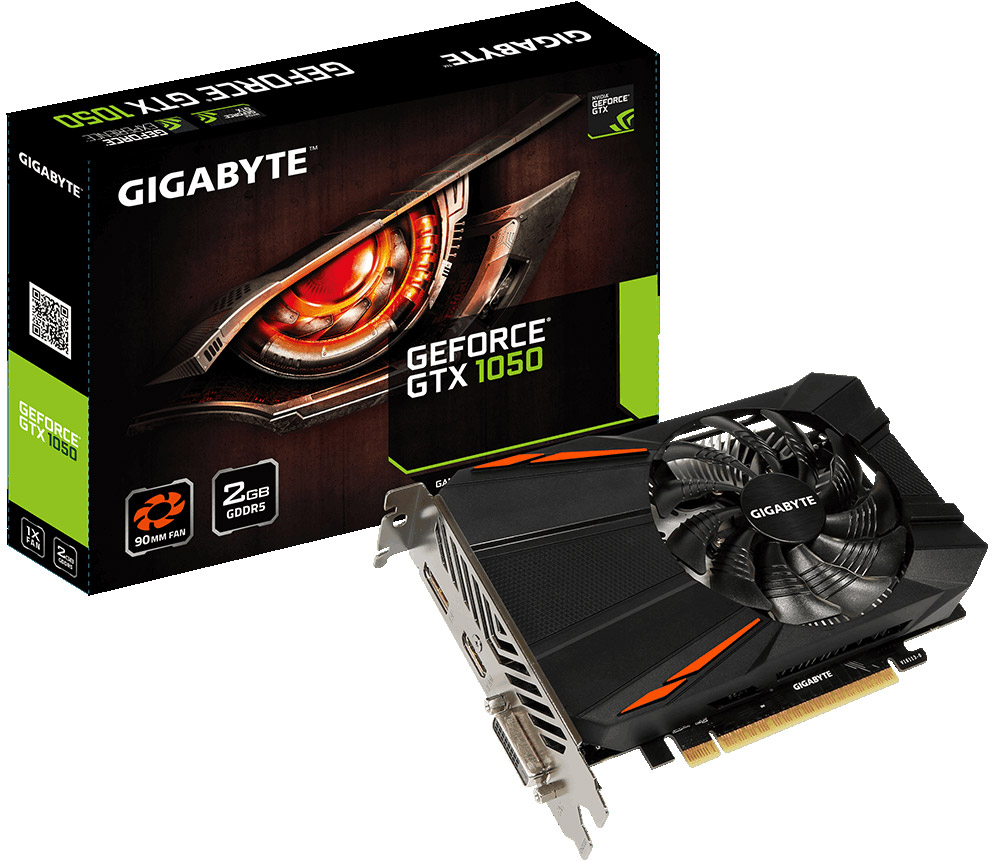 фото Видеокарта Gigabyte GeForce GTX 1050 D5 2GB, GV-N1050D5-2GD