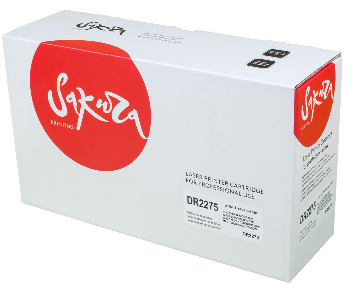 Sakura DR2275 фотобарабан для Brother HL-2240D/2250DN/2220/2270/2280DW/DCP-7060D/MFC-7360/7460DN Sakura DR2275 фотобарабан для Brother HL-2240D/2250DN/2220/2270/2280DW/DCP-7060D/MFC-7360/7460DN