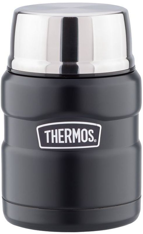 фото Термос для еды "Thermos", цвет: черный матовый, 0,47 л. SK3000