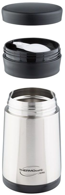 фото Термос "Thermocafe By Thermos", цвет: стальной, 0,5 л. XC05-BK