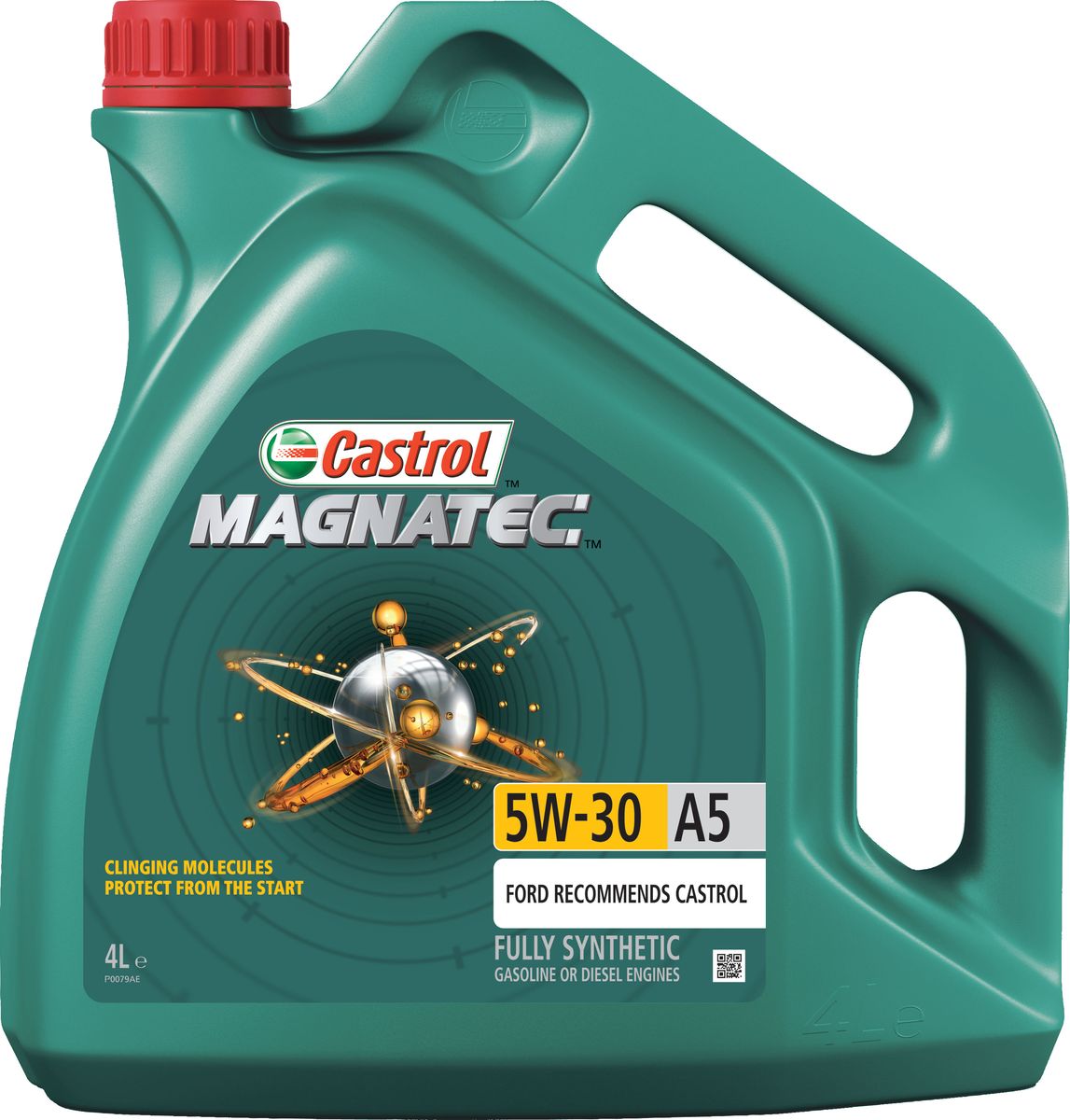 фото Масло моторное "Castrol Magnatec", синтетическое, класс вязкости 5W-30, A5, 4 л