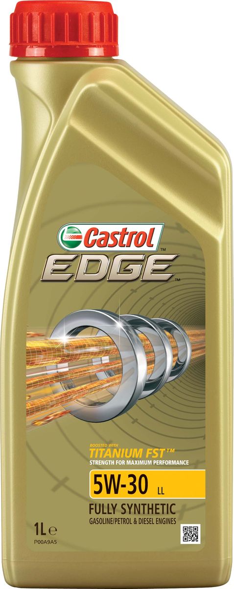 фото Масло моторное Castrol "Edge", синтетическое, класс вязкости 5W-30, LL, 1 л