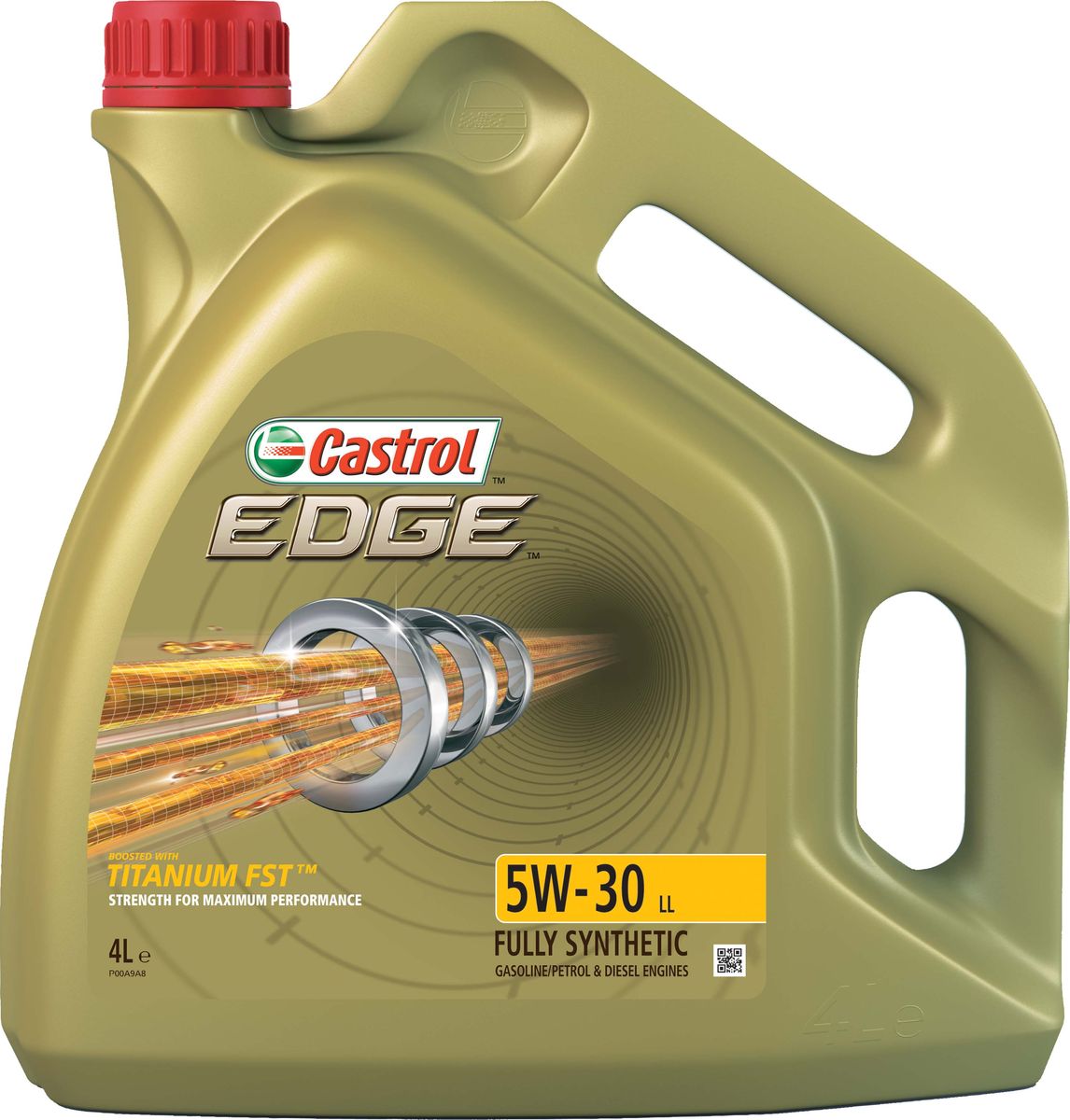 фото Масло моторное Castrol "Edge", синтетическое, класс вязкости 5W-30, LL, 4 л