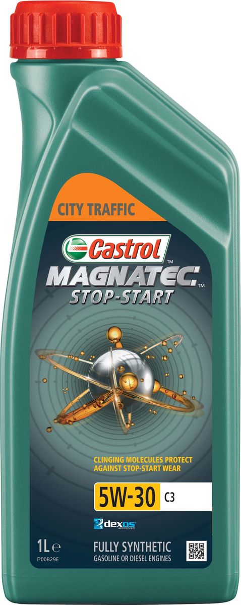 фото Масло моторное Castrol "Magnatec Stop-Start", синтетическое, класс вязкости 5W-30, C3, 1 л