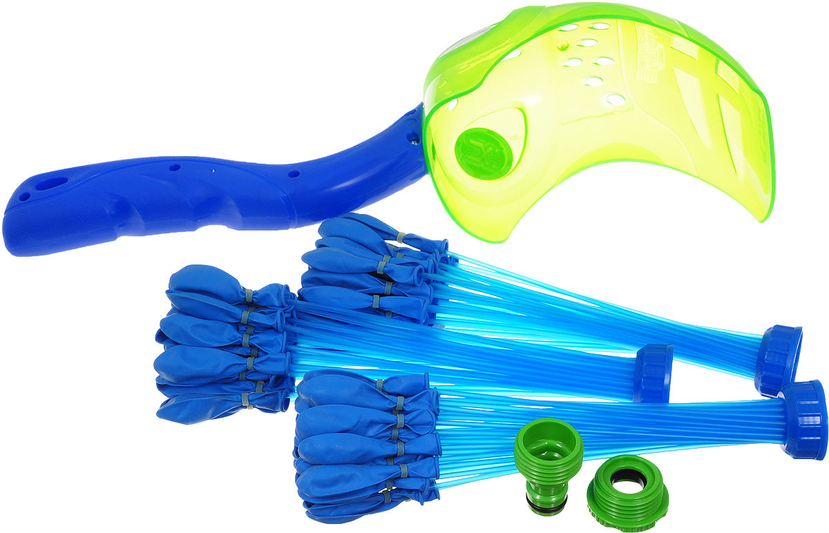 фото Zuru Водяное оружие Bunch O Balloons с пусковым устройством цвет зеленый синий