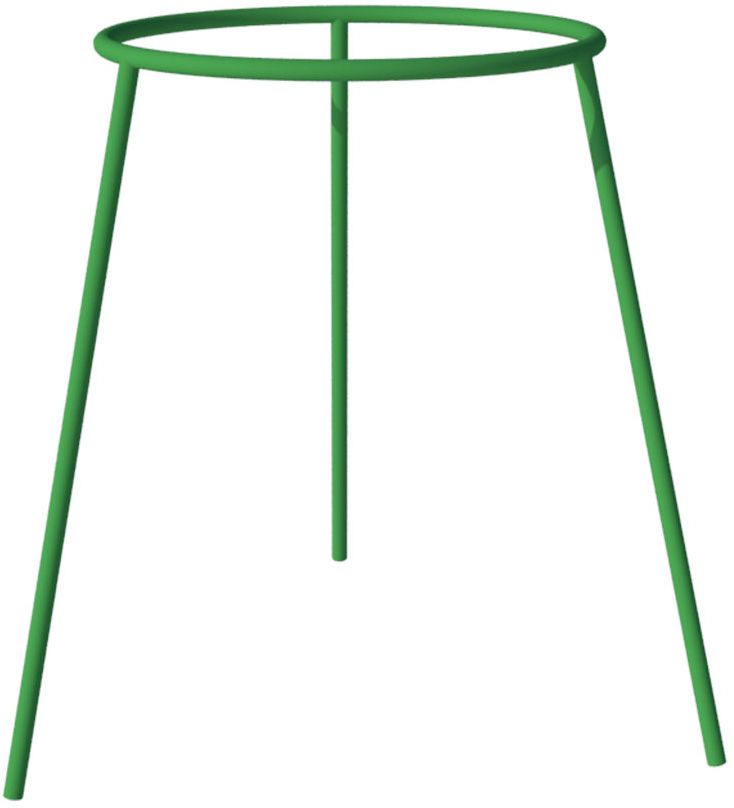 фото Опора для цветов Технохимпласт "Пион", цвет: зеленый, высота 72 см