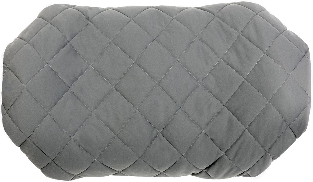 Подушка надувная Klymit Pillow Luxe, цвет: серый