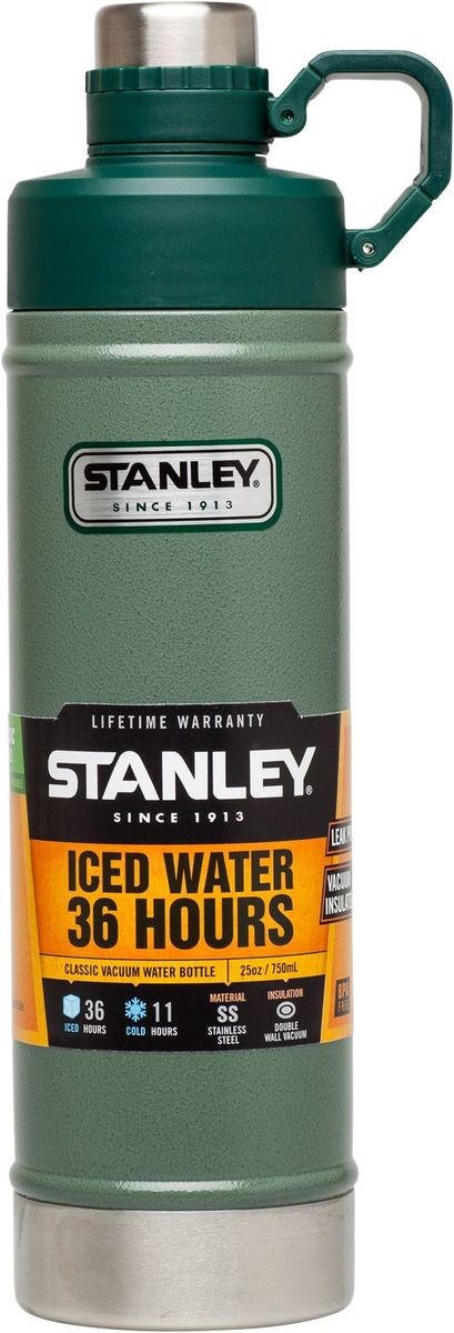 фото Термобутылка Stanley "Classic", цвет: зеленый, 0,75 л