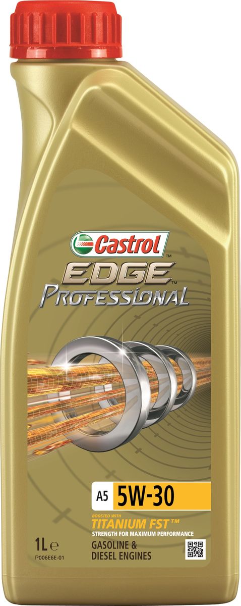 фото Масло моторное Castrol "Edge Professional", синтетическое, A5 5W-30, 1 л