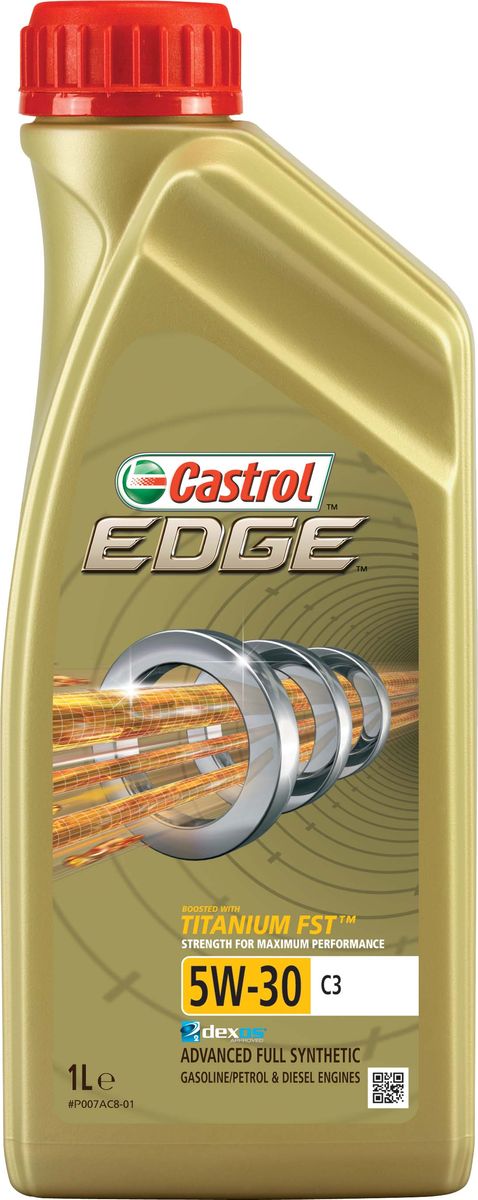 фото Масло моторное Castrol "Edge" синтетическое, класс вязкости 5W-30, C3, 1 л