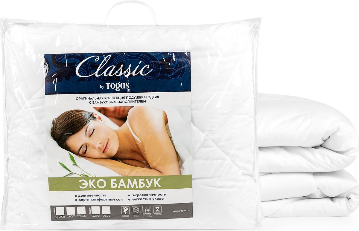 <b>Одеяло Classic by T</b> "Эко Бамбук", наполнитель: бамбуковое ...