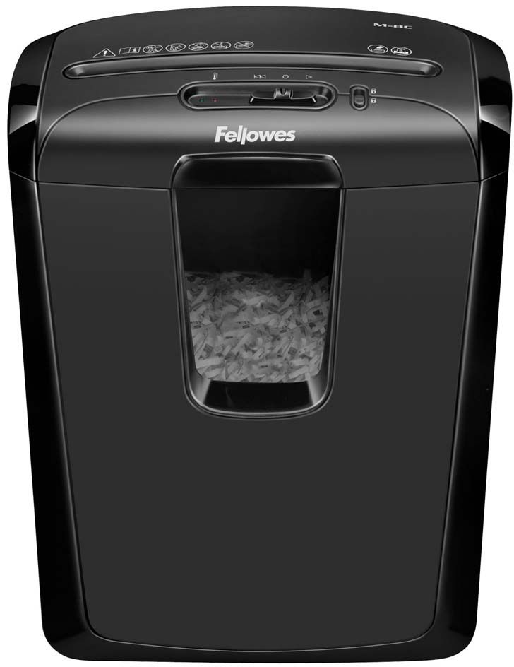 фото Шредер Fellowes Powershred M-8C, Black