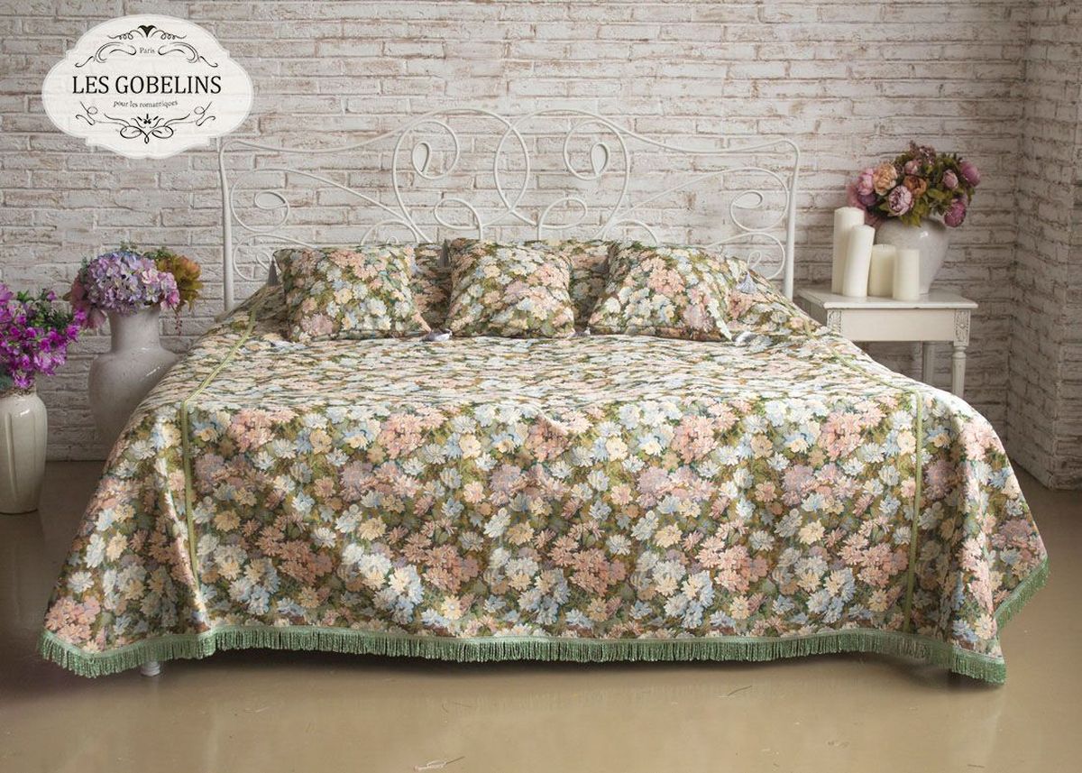 Покрывало на кровать Les Gobelins Nectar De La Fleur, 240 х 260 см покрывало на кровать les gobelins nectar de la fleur 240 х 260 см