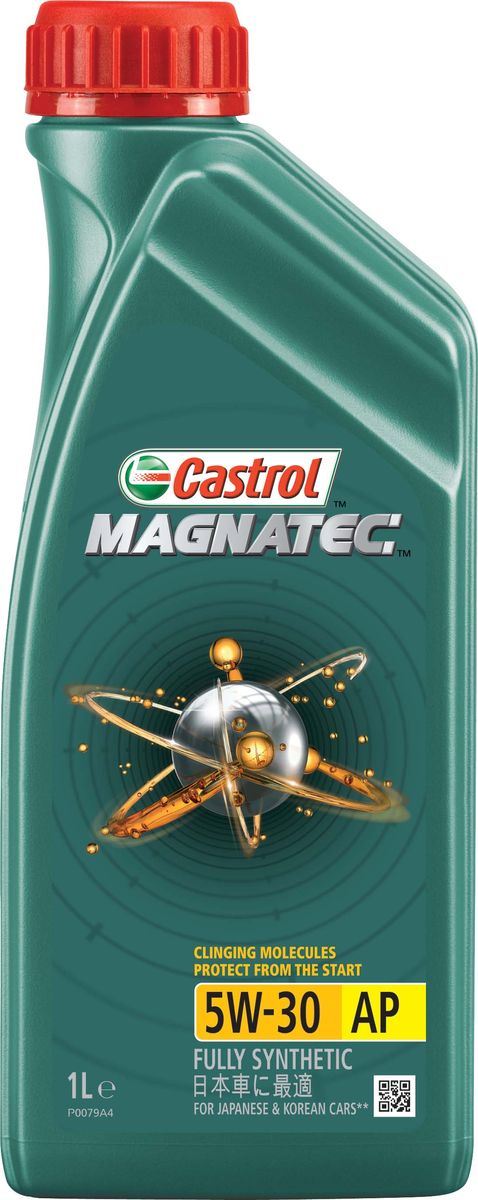 фото Масло моторное Castrol "Magnatec", синтетическое, класс вязкости 5W-30, AP, 1 л