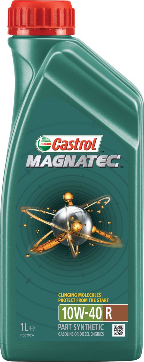 фото Масло моторное Castrol "Magnatec", полусинтетическое, класс вязкости 10W-40, A3/B4, 1 л