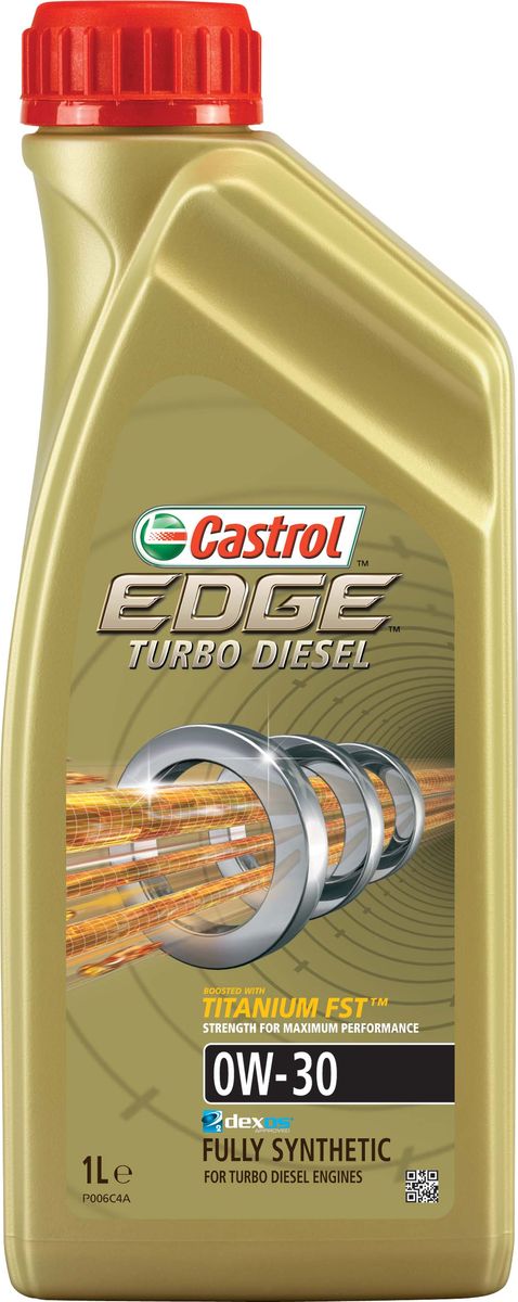 фото Масло моторное Castrol "EdgeTurbo Diesel", синтетическое, класс вязкости 0W-30, 1 л